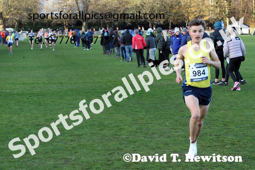 Senior men and Under-23s, European Cross Country Championships Trials, Sefton Park, Liverpool. Photo: David T. Hewitson/Sports for All Pics